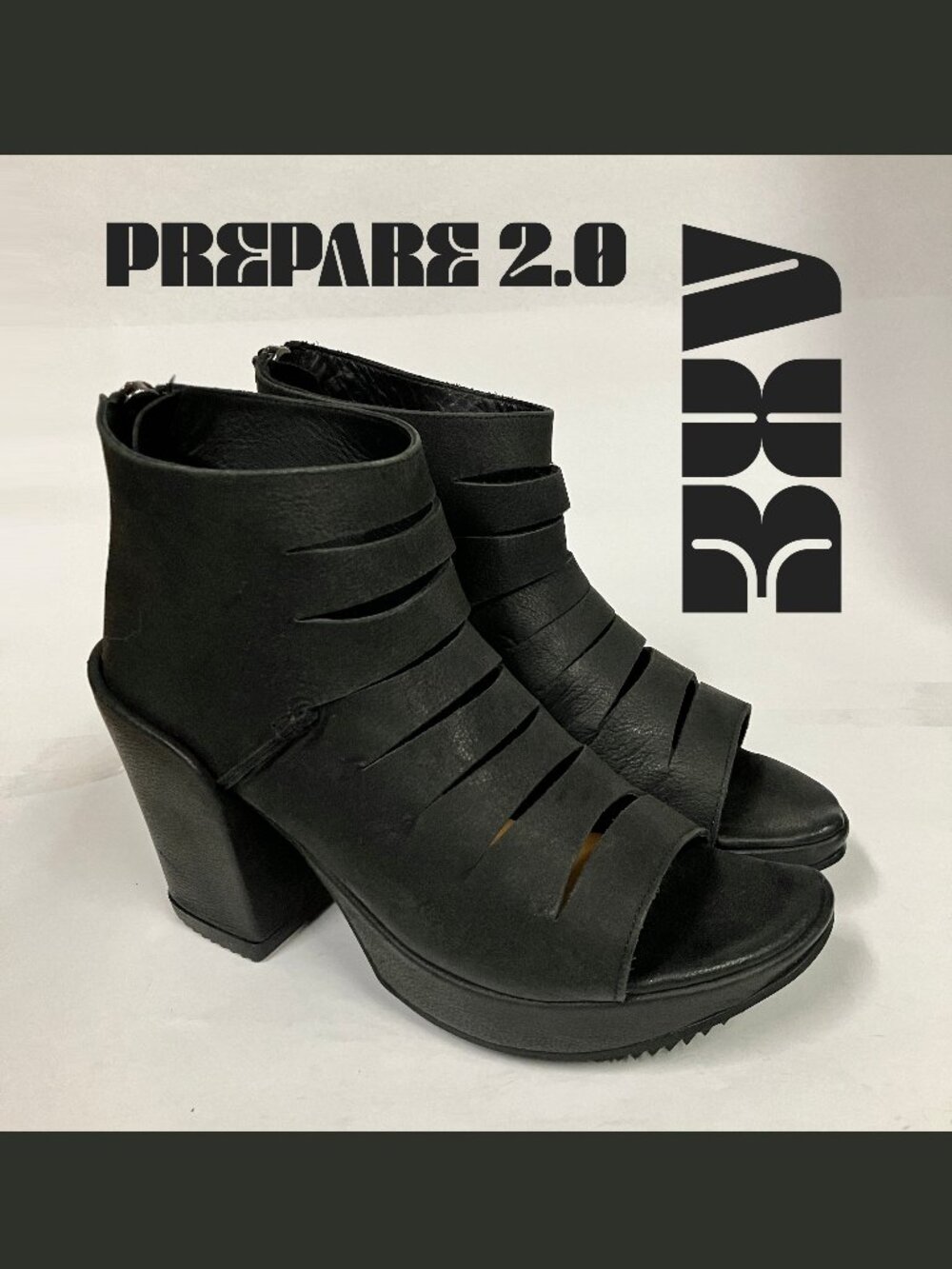 *BRAND NEW!* Fluevog 2015 Prepare 2.0 AXE, Black, Size 9! SUPER CUTE!!!